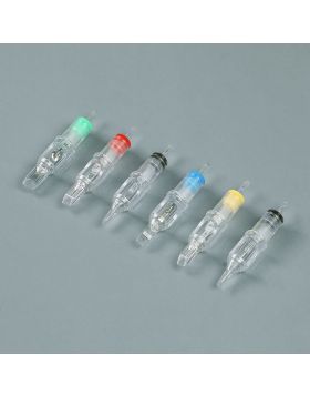 Stigma® EN08  20PCS / BOX Clear Tattoo Cartridges Disposable Sterilized Color Membrane Needle Cartridges