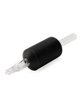 Disposable ABS Rubber Tattoo Tube black 25mm Disposable Silicone Tattoo tube Grip G503A