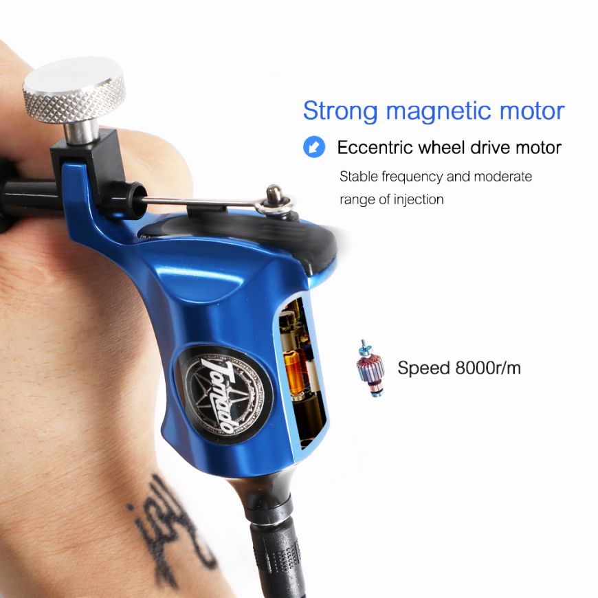 Tornado Rotary Tattoo Machine Strong 8w Motor Air Craft Alu CNC Frame machine M625 Tornado Rotary Tattoo Machine Strong 8w Motor Air Craft Alu CNC Frame machine M625