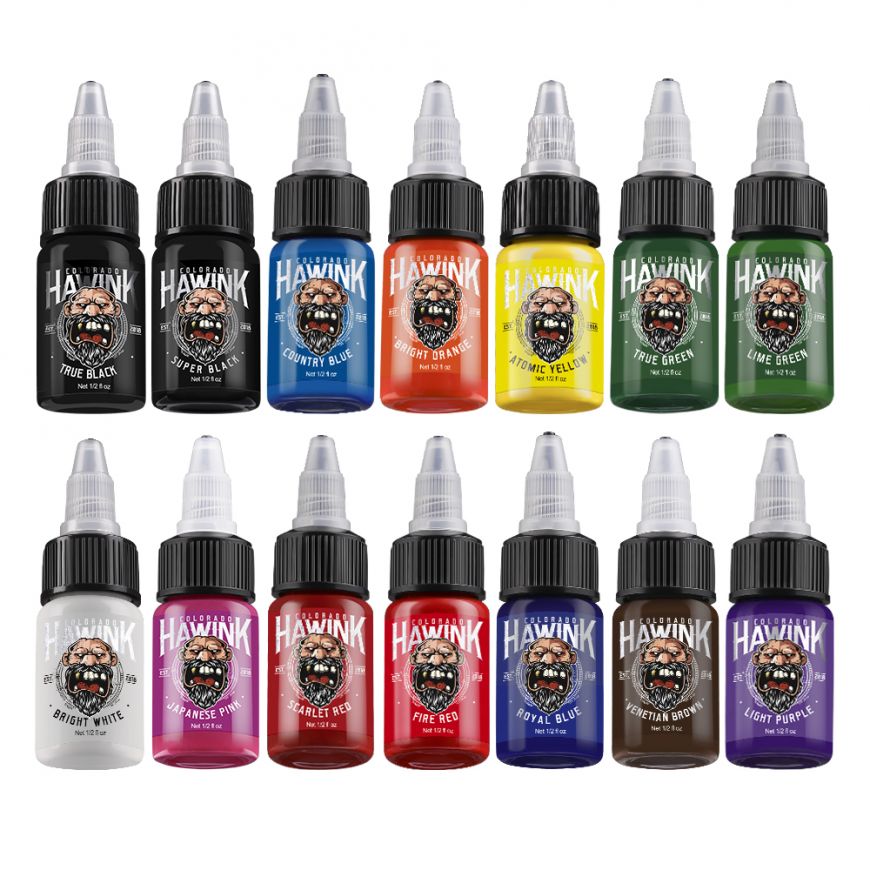 Tattoo Ink set – Dynamic OG Color Set 1oz - Hildbrandt Tattoo Supply